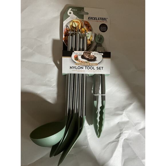 Kitchen Utensils Silicone Cooking Utensils, Nonstick With Natural Acacia Wood - Picture 10 of 13